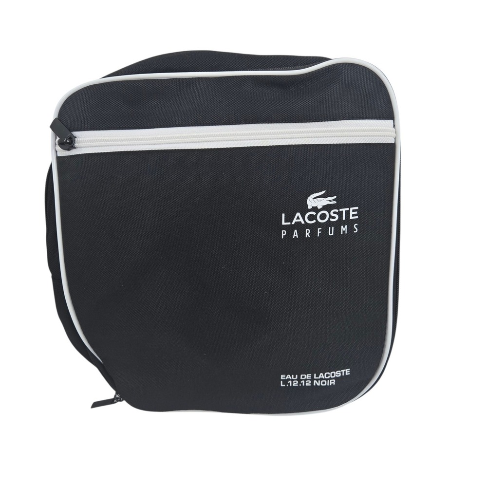 Lacoste Parfums Eau de Lacoste L.12.12 Noir Collapsible 2-in-1 Duffle Backpack